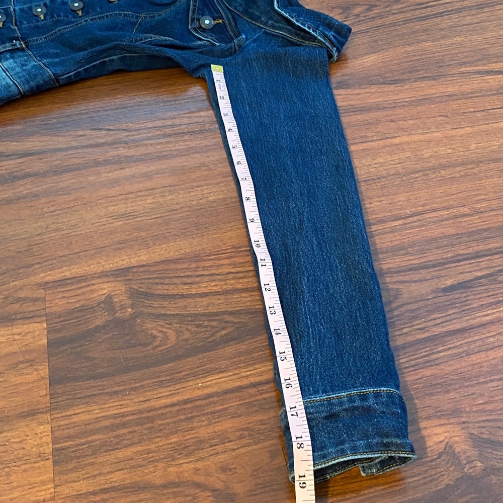 VENUS Denim Off-Shoulder Jumpsuit - Picture 8 of 9